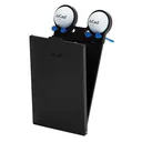 JuCad full metal scorecard holder, zwart/zwarte hoes