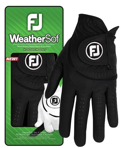 FootJoy WeatherSof 24 dames golfhandschoen, zwart