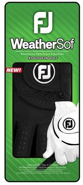 FootJoy WeatherSof 24 dames golfhandschoen, zwart