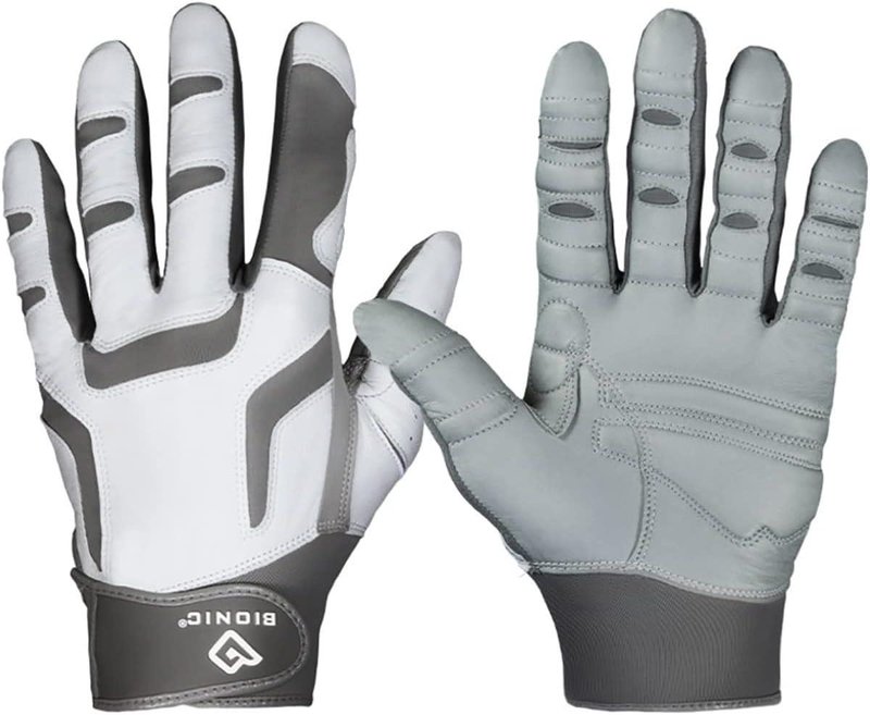 Bionic Relief Grip 2.0 heren golfhandschoen, wit