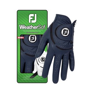 FootJoy WeatherSof dames golfhandschoen, marineblauw