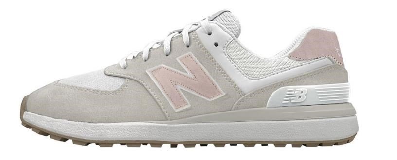 New Balance New Balance 574 Greens V2 dames golfschoenen, beige