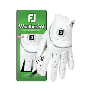 FootJoy WeatherSof dames golfhandschoen, wit