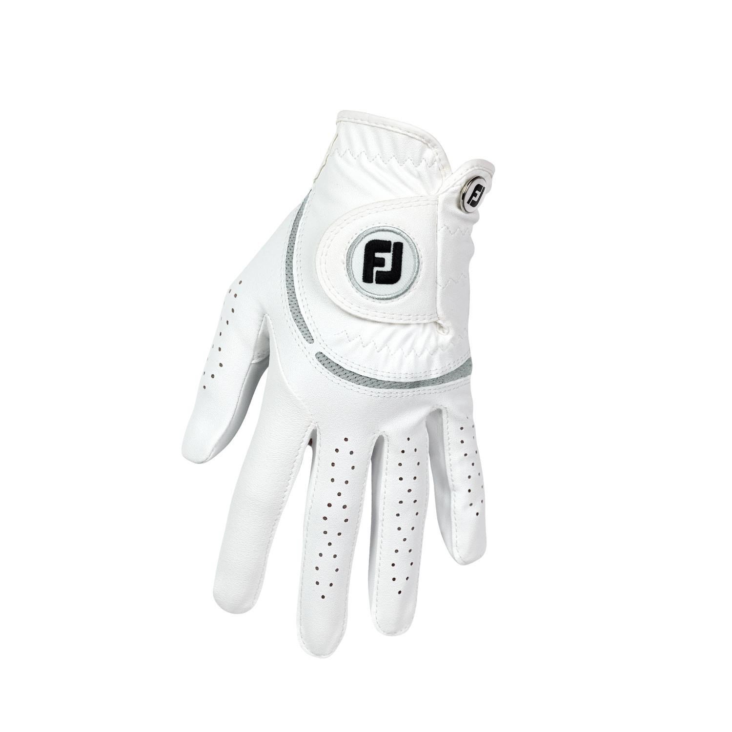 FootJoy WeatherSof dames golfhandschoen, wit