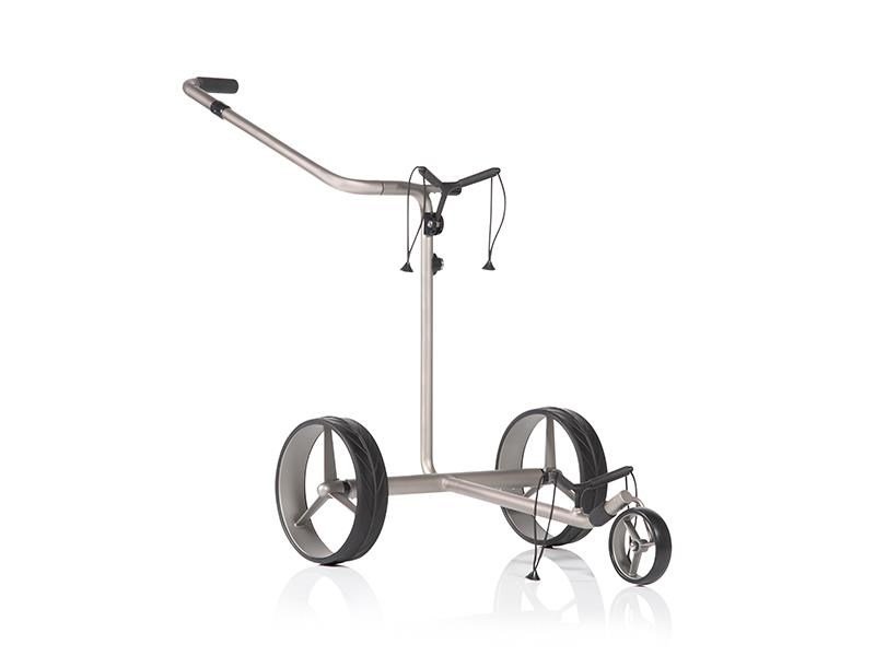 JuCad Drive S 2.0 elektrische trolley set, stříbrná
