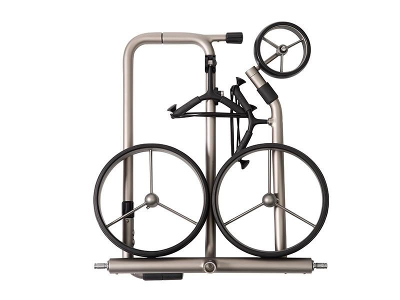 JuCad Drive S 2.0 elektrische trolley set, stříbrná