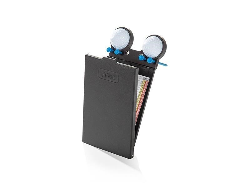 JuStar Carbon Light SET (incl. umbrella, scorecard holder, carry bag, el. parking brake) elektrische trolley, titanium