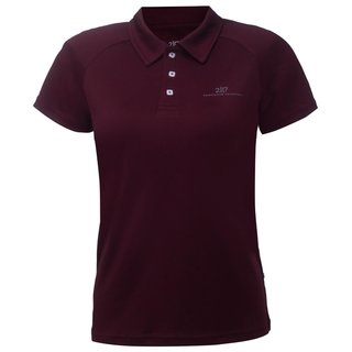 2117 of Sweden Fröseke dames polo, dark plum