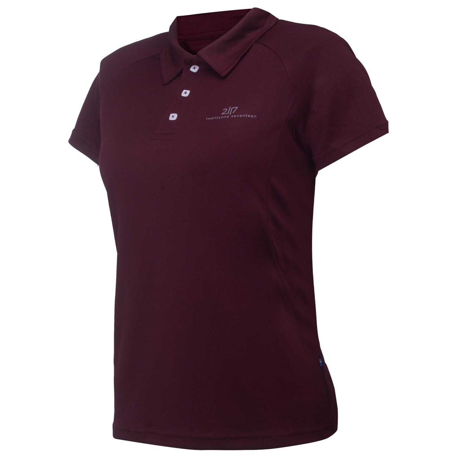 2117 of Sweden Fröseke dames polo, dark plum