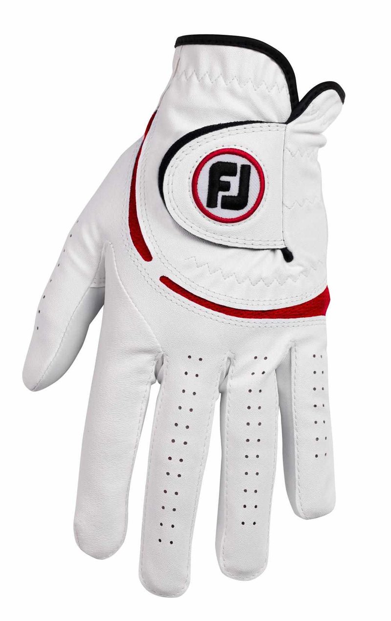 Footjoy FootJoy WeatherSof 24 heren golfhandschoen, wit