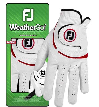 Footjoy FootJoy WeatherSof 24 heren golfhandschoen, wit