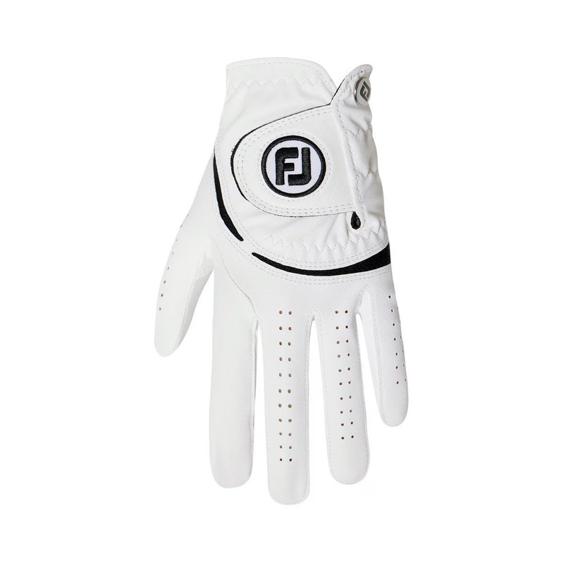 Footjoy FootJoy WeatherSof 24 heren golfhandschoen (3 PACK), wit