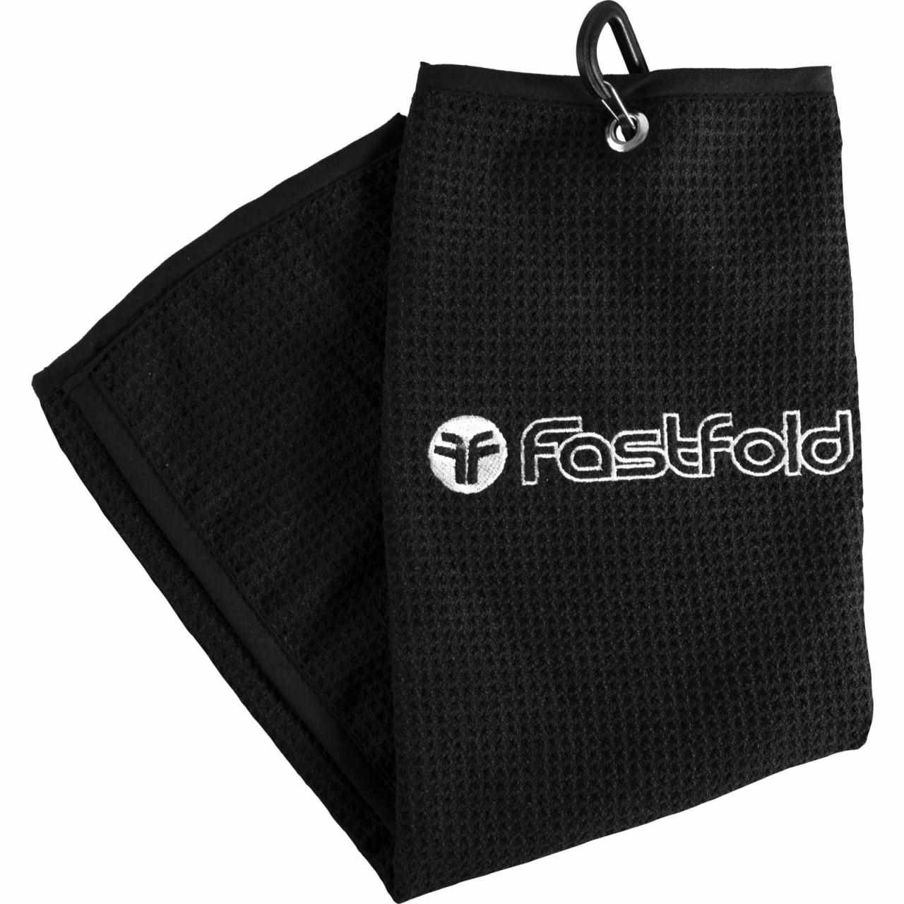 Fastfold Fastfold golf towel zwart