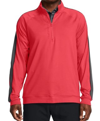 Under Armour Storm Midlayer 1/2 Zip heren sweatshirt, red slstice/castelrock