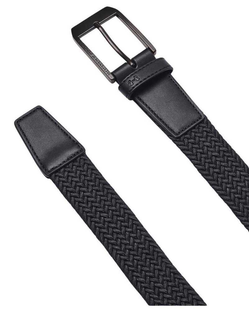 Under Armour Braided heren riem, zwart