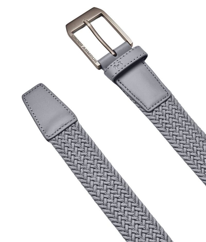 Under Armour Braided heren riem, steel