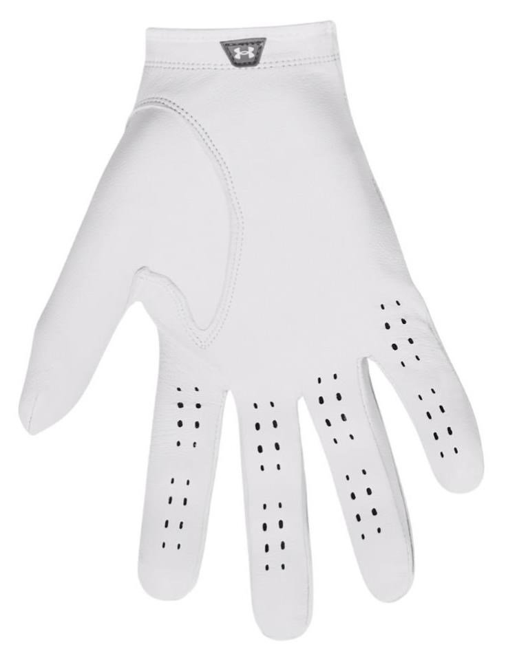 Under Armour Tour heren golfhandschoen 2024, wit/castelrock