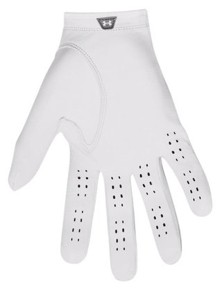 Under Armour Tour heren golfhandschoen 2024, wit/castelrock