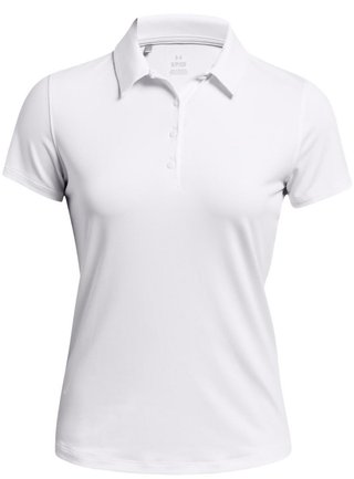 Under Armour Playoff dames polo, wit