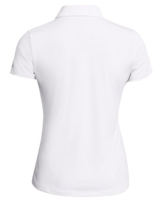 Under Armour Playoff dames polo, wit