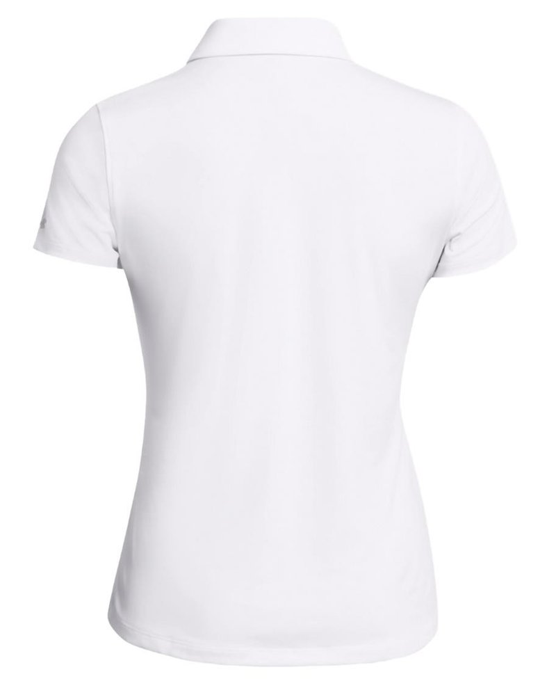 Under Armour Playoff dames polo, wit