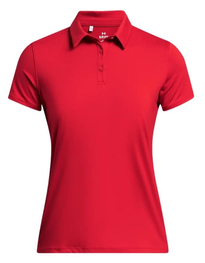 Under Armour T2G dames polo, rood