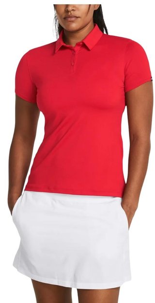 Under Armour T2G dames polo, rood