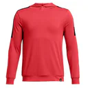 Under Armour Playoff junior hoodie 2024, rood solstice/zwart