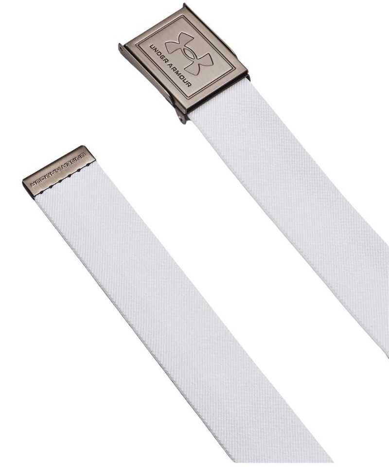 Under Armour Stretch Webbing heren riem, wit