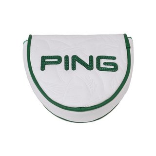 PING Golf Ping Looper Mallet Putter Headcover, wit/groen