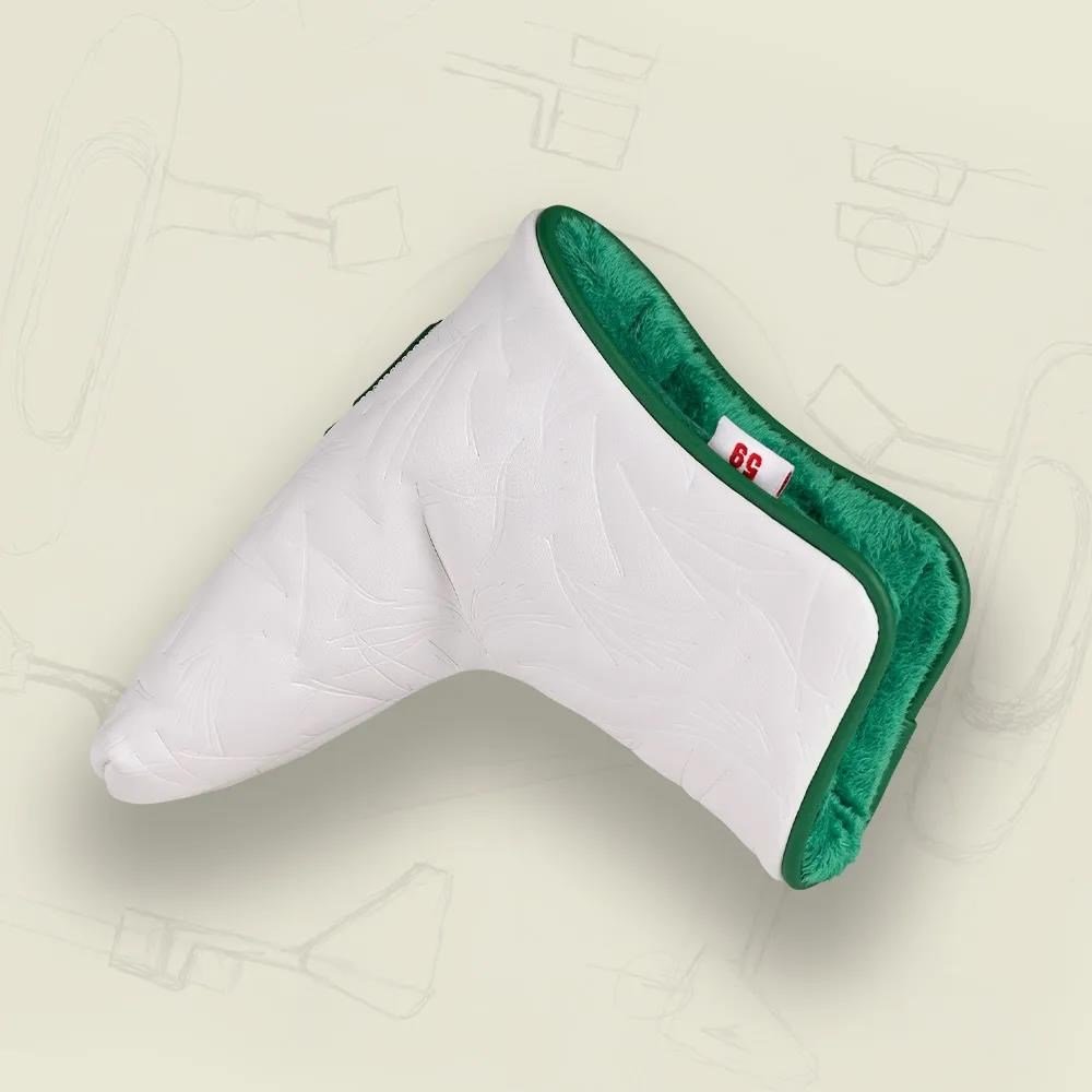 PING Golf Ping Looper Blade Putter Headcover, wit/groen