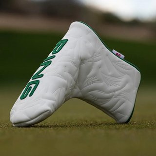 PING Golf Ping Looper Blade Putter Headcover, wit/groen