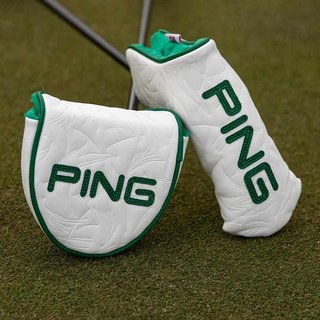 PING Golf Ping Looper Blade Putter Headcover, wit/groen