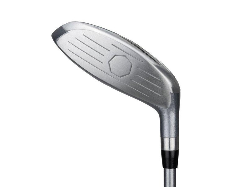 U.S. Kids Golf UL7-54 (137cm) W15 5-Club junior golfset + stand bag, zwart/paars