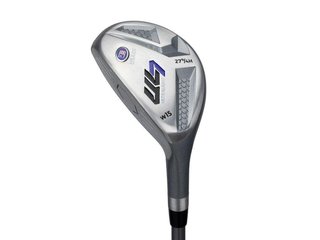 U.S. Kids Golf UL7-54 (137cm) W15 5-Club junior golfset + stand bag, zwart/paars