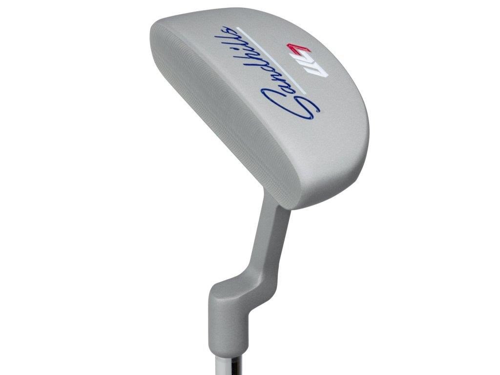 U.S. Kids Golf UL7-54 (137cm) W15 5-Club junior golfset + stand bag, zwart/paars
