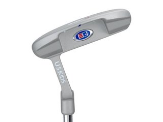U.S. Kids Golf UL7-54 (137cm) W15 5-Club junior golfset + stand bag, zwart/paars