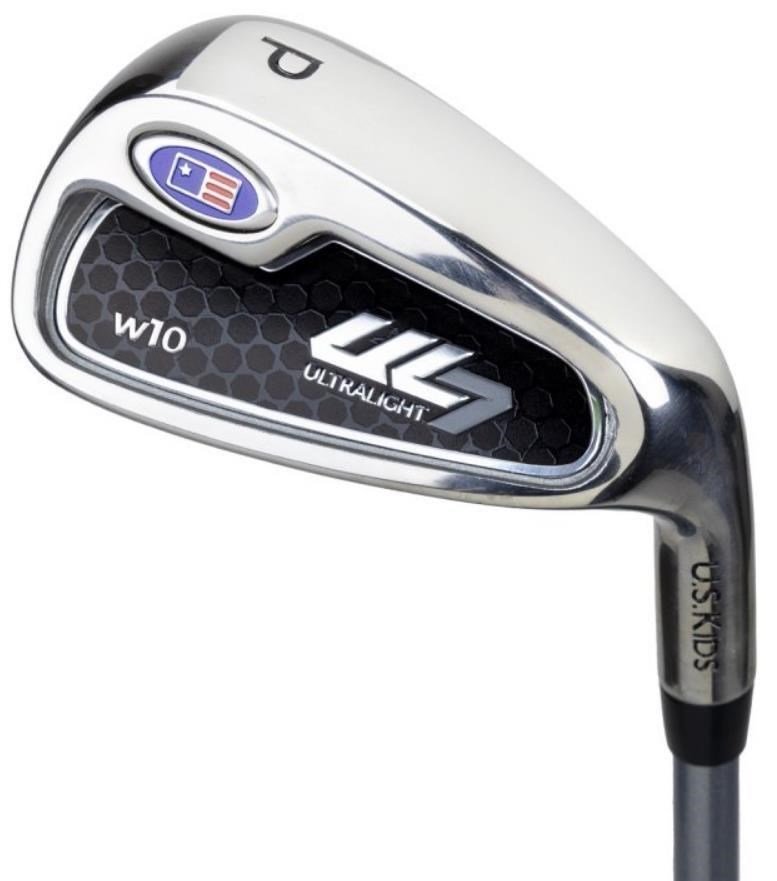 U.S. Kids Golf UL7-63 (160cm) W10 junior golfset, grafiet, + standtas, zwart/goud