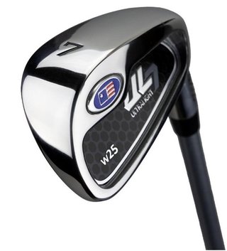 U.S. Kids Golf UL7-42 (107cm) W25 4-Club junior golfset + stand bag, wit/roze
