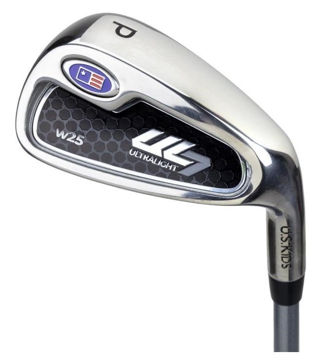 U.S. Kids Golf UL7-45 (114cm) W25 4-Club junior golfset + stand bag, roze/wit