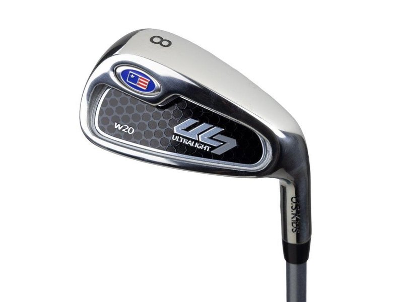 U.S. Kids Golf UL7-51 (130cm) W20 junior ijzers, grafiet