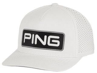 PING Tour Vented Delta heren pet, wit