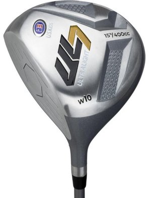 U.S. Kids Golf UL7-63 (160cm) W10 junior driver, 15°
