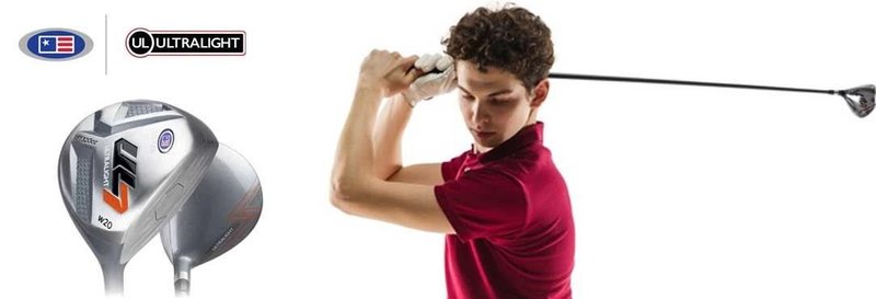 U.S. Kids Golf UL7-63 (160cm) W10 junior driver, 15°