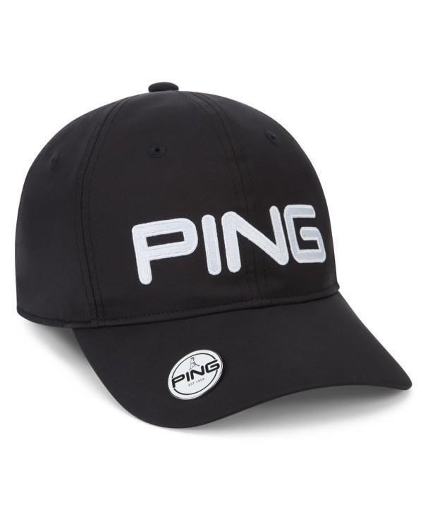 PING Ball Marker heren pet, zwart