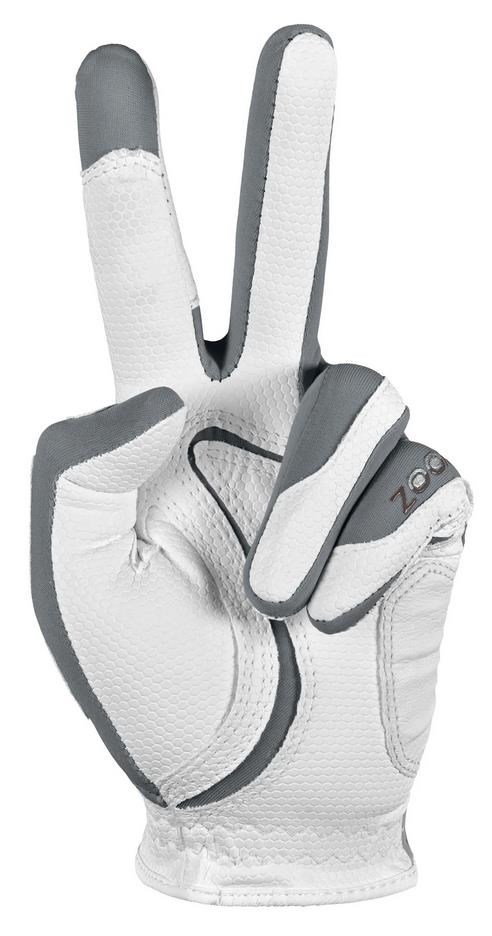 Zoom Zoom Weather heren golfhandschoen, wit/grijs