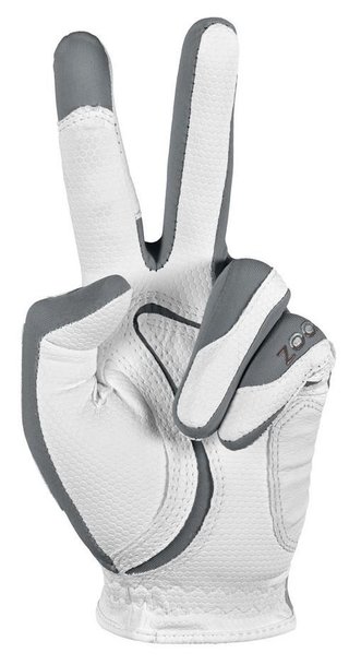 Zoom Zoom Weather heren golfhandschoen, wit/grijs