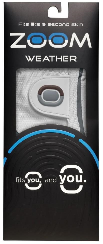 Zoom Zoom Weather heren golfhandschoen, wit/grijs