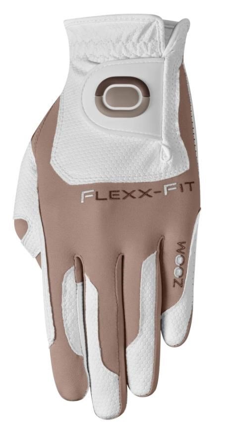 Zoom Zoom Weather dames golfhandschoen, wit/beige