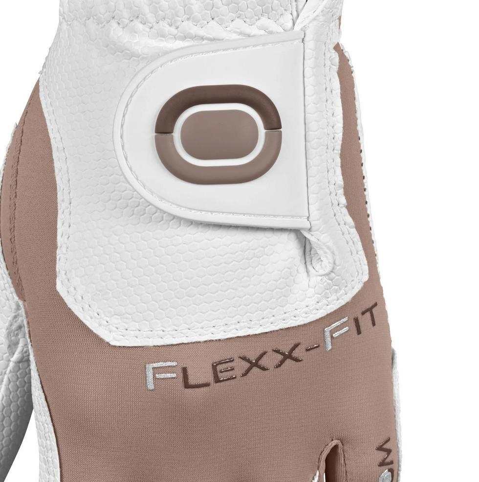 Zoom Zoom Weather dames golfhandschoen, wit/beige